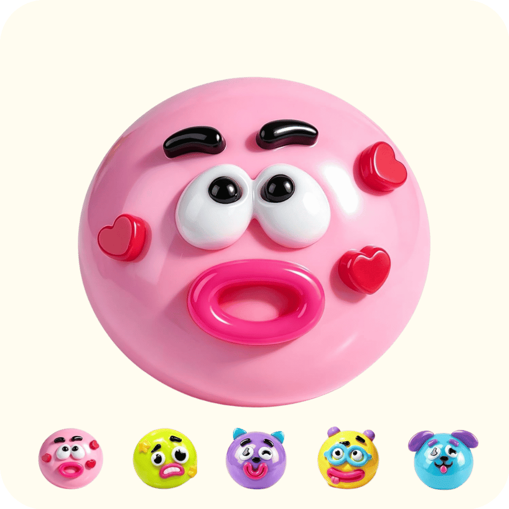 Pink Suave Face Smushers Pink Suave Face Smushers